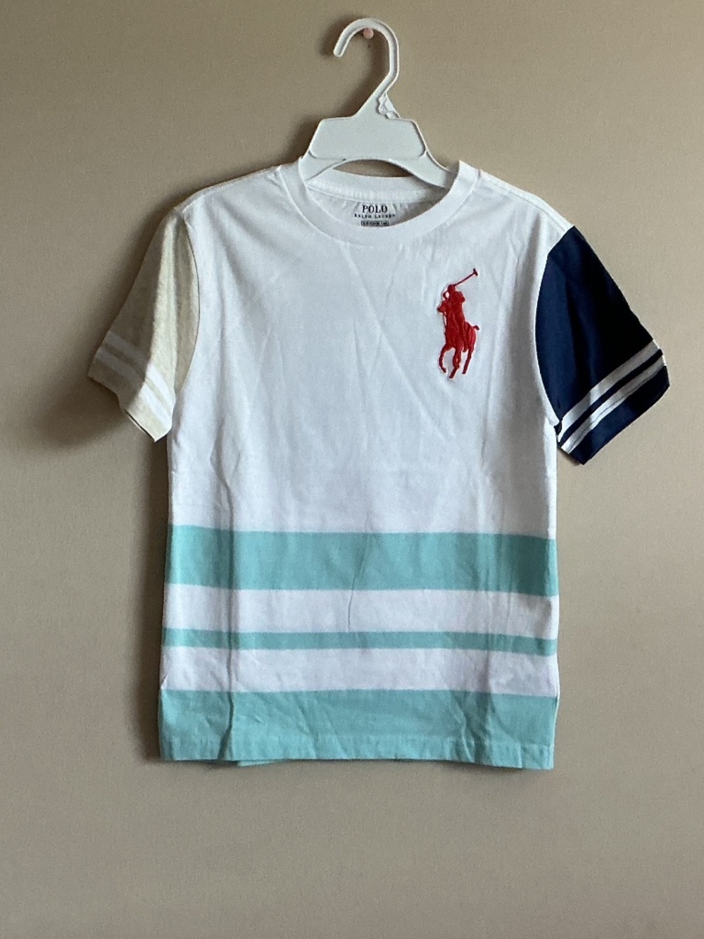 Polo Ralph Lauren Boys’ Big Pony Cotton T-shirt size S/P/CH(8) 140.